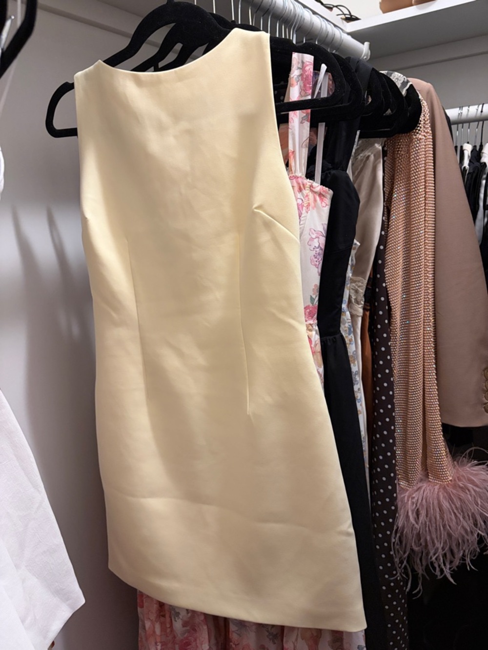 Meshki Angela mini dress in Lemon - Picture 10 of 10